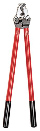 Kabelscheren, rot lackiert